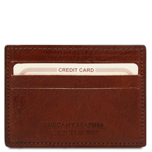 Exclusive leather credit/business card